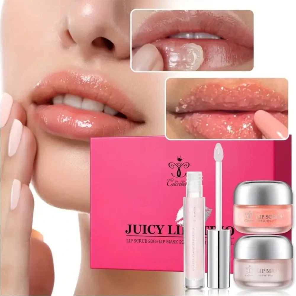 Juice Beauty Pink and Silver Lip Gloss Collection